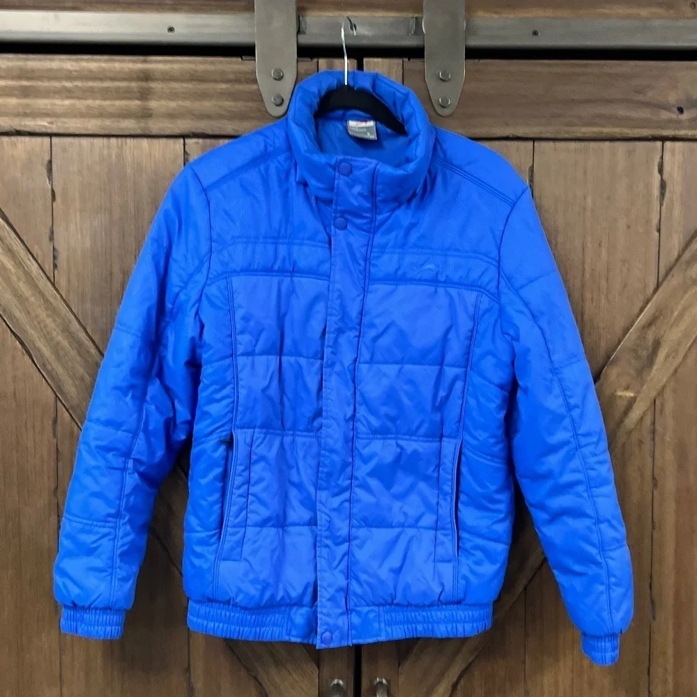 K-Bird Deduce Grace Winter Puffer Jacket Cobalt Blue Size Small